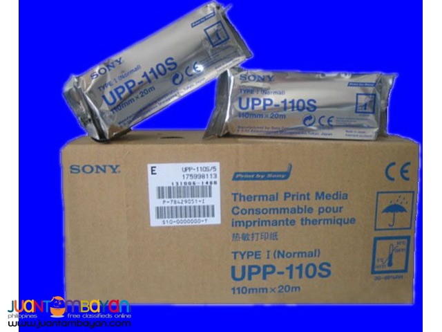 Sony UPP-110S Thermal Paper for Ultrasound