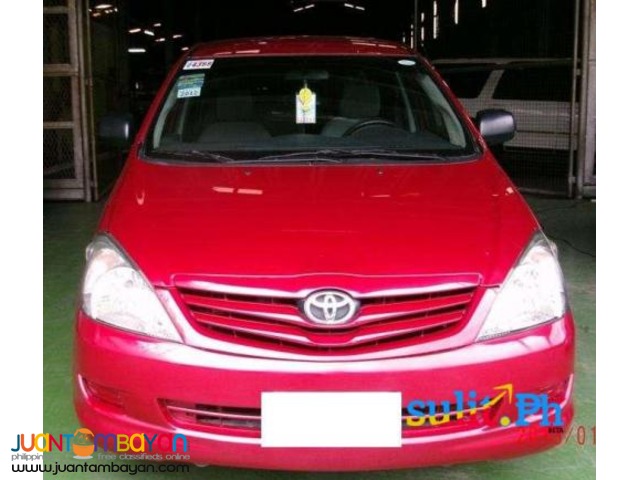 for rent: toyota vios red