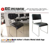 Visitor Chairs +[ Metal Legs ]+ Office Partition