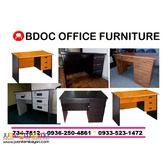 Office Table with side Drawers + ? Office Partition ? +