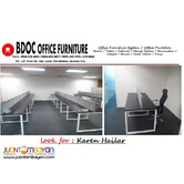 Long Table +[]+ Office Partition 