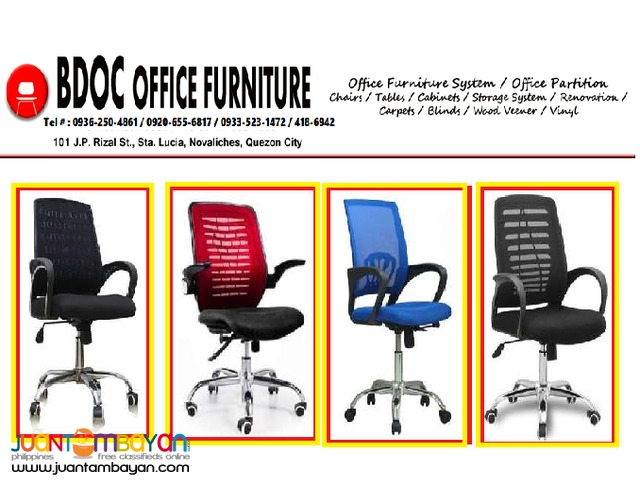 Also available Clerical and Executive Chairs ++Office Partition