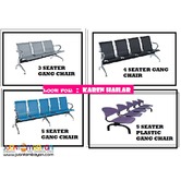 3 , 4 , 5 Seater [ Gang Chairs ]Office Partition