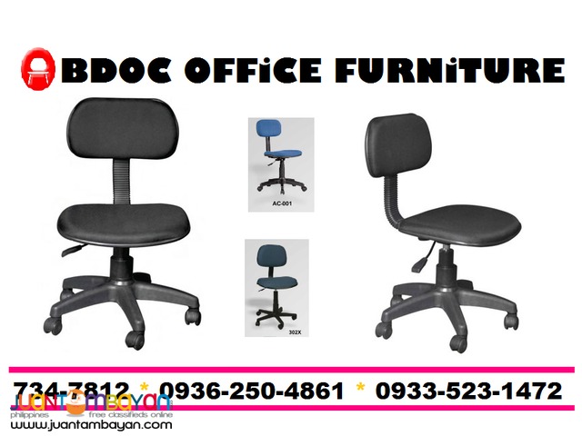 Clerical Chairs without armrest + Office Partition +