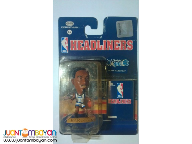 Rare NBA Headliners (set of 10) 80s-90s Legends Big Head Figurines