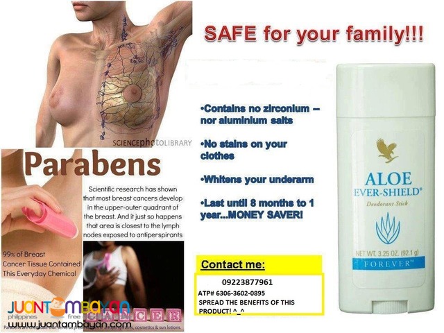 Aloe shield Deodorant for fair and lighter underarm 