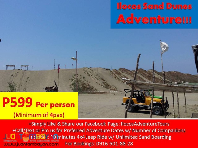 ilocos 4x4 sand dunes adventure