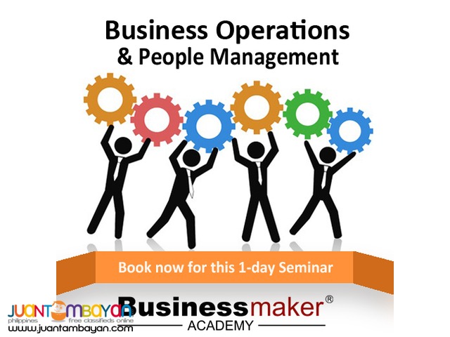 BUSINESS OPERATIONS & PEOPLE MANAGEMENT (JULY 9,2016)