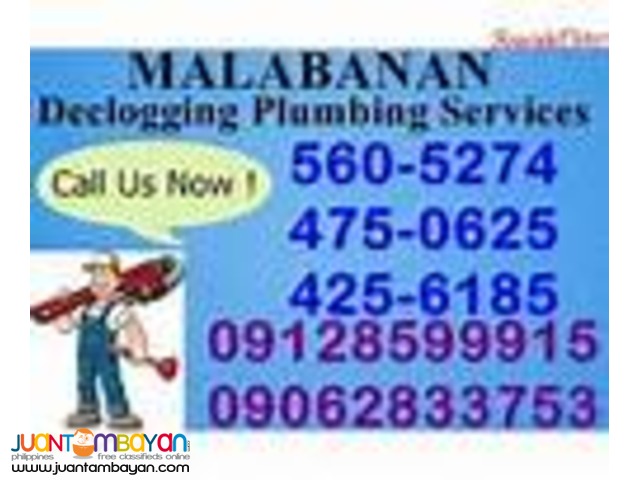GIE MALABANAN SIPHONING PLUMBING SERVICES 475-0625/09128599915