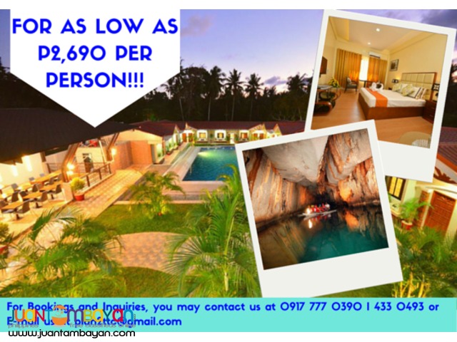 Puerto Princesa Underground River Tour only 2690!!! Puerto Princesa Underground River Tour only 2690!!!