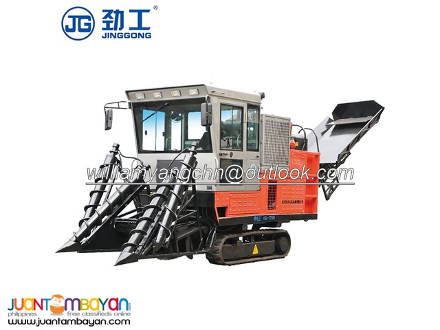 Newest product, JINGGONG 4GL-1 sugarcane combine harvester for sale!