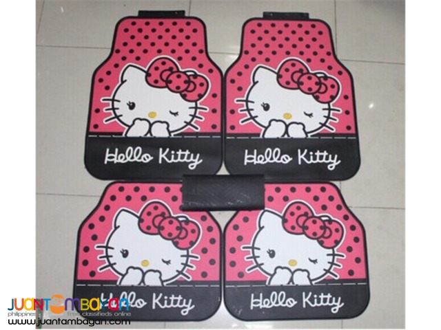 Shop : 5 in 1 HELLO KITTY CAR MAT RUBBER  MATTING 