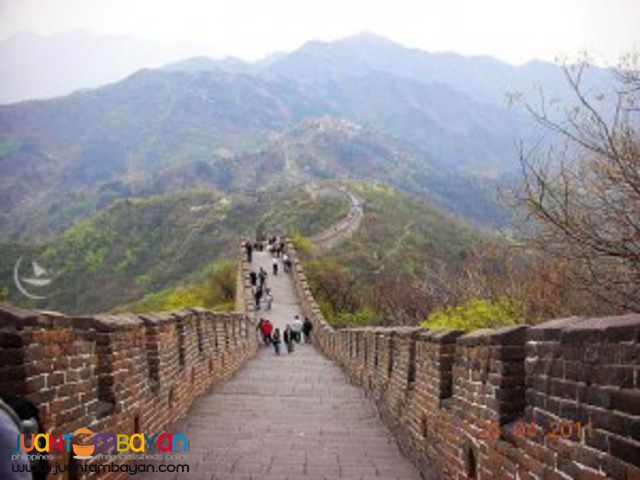 Beijing China tour, with Great Wall of China