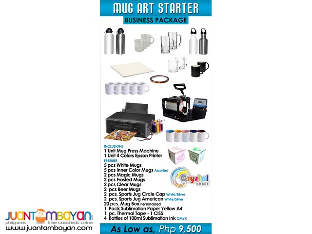 Mugs Printing Business Package
