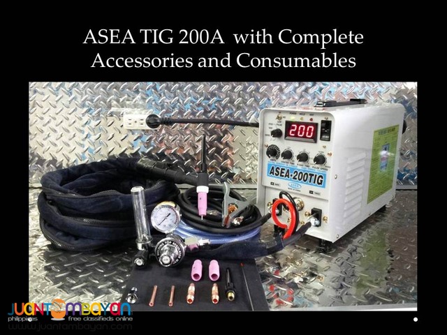 ASEA DC TIG 200 Inverter Type Welder