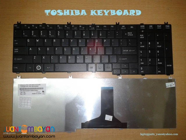 TOSHIBA L505 Keyboard Replacement