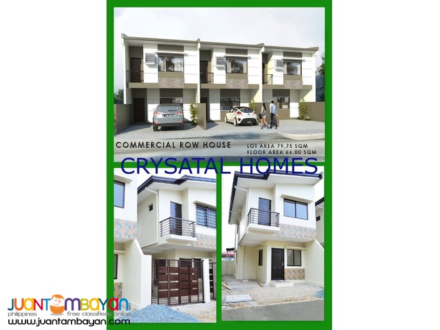 Prime Location flood Safe Commercial Units near SM at CRYSTAL HOMES
