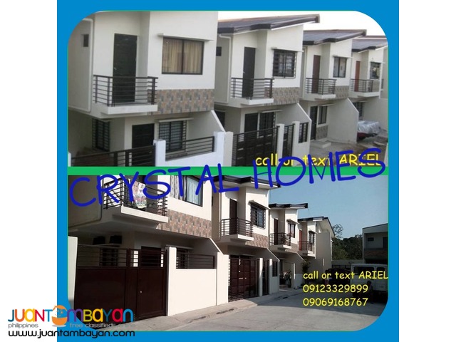 Townhouse at Crystal Homes near QC Flood safe 3br