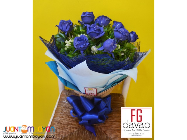 Blue Roses - Send Flowers to Davao