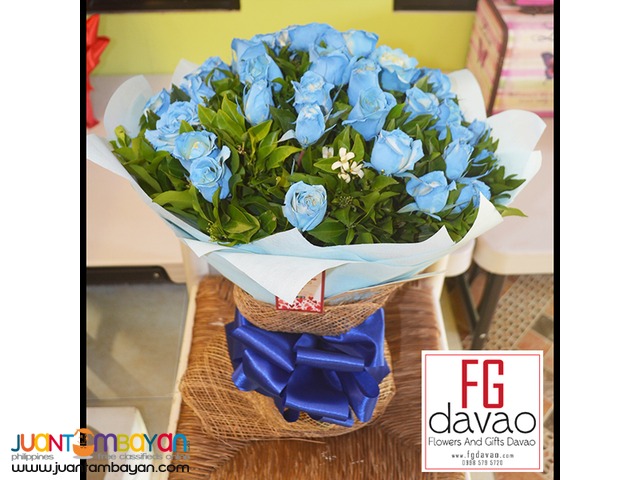 Blue Roses - Send Flowers to Davao