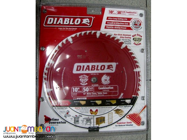 Freud D1050x Diablo 10 Inch 50 Tooth Atb Combination Saw Blade 50 Tooth Atb Combination Saw Blade, Diablo 10 Inch Table Saw Blade