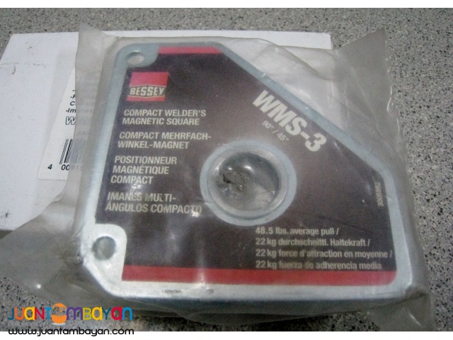 WMS-5 Las Vierkant BESSEY WMS-1 Magnetic Hold Down Square Lassen Magnetische Houder