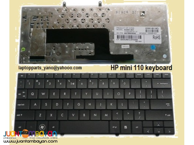 HP mini 110-1000 Keyboard HP mini 110-1000 Keyboard