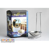 Metal Ladle Holder with Tray
