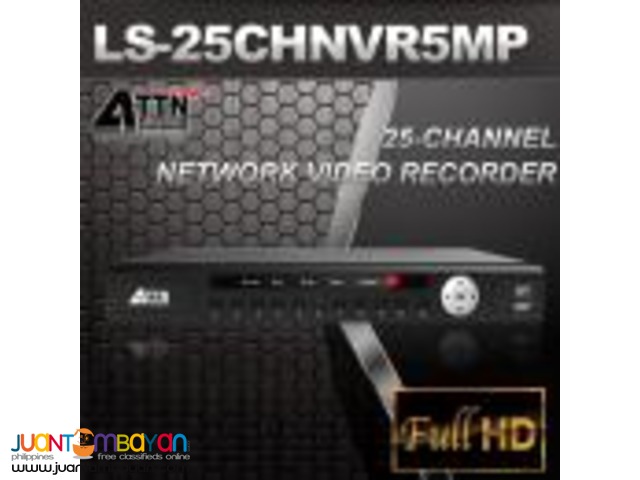 Korean CCTV ATTN LS-25Ch 1080P 25Channel NVR