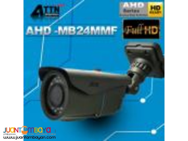 Korean CCTV AHD-MB24MMF 1080P 2.4mp Bullet Camera