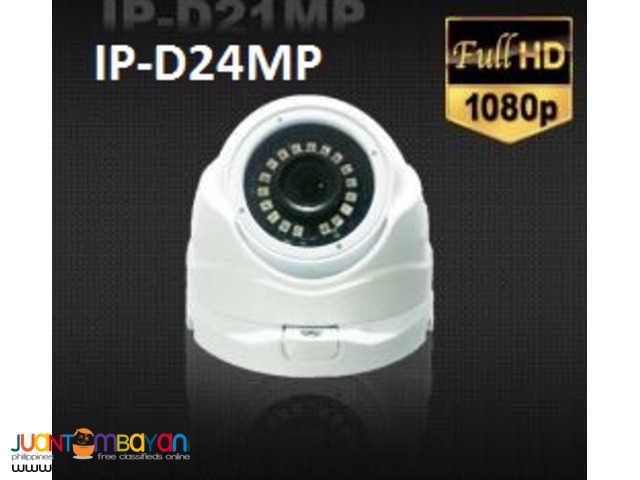 Korea CCTV IP-D24MP 2.4MP IP Dome Camera Korea CCTV IP-D24MP 2.4MP IP Dome Camera