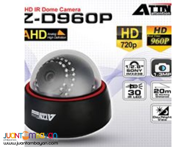 AHD Z-D960P Dome Camera AHD Z-D960P Dome Camera