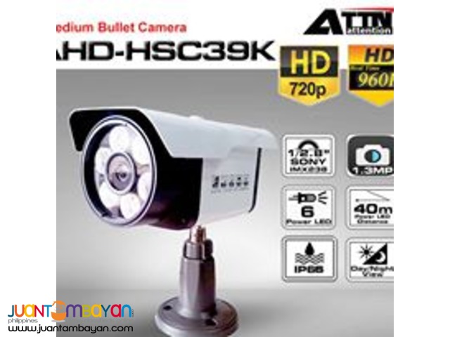 AHD-HSC39K Medium Bullet Camera AHD-HSC39K Medium Bullet Camera