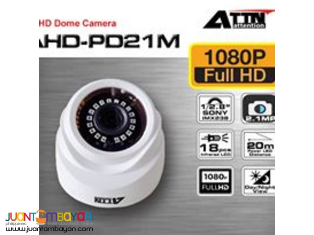 AHD-PD21M (2.1MegaPixel) Dome Camera AHD-PD21M (2.1MegaPixel) Dome Camera
