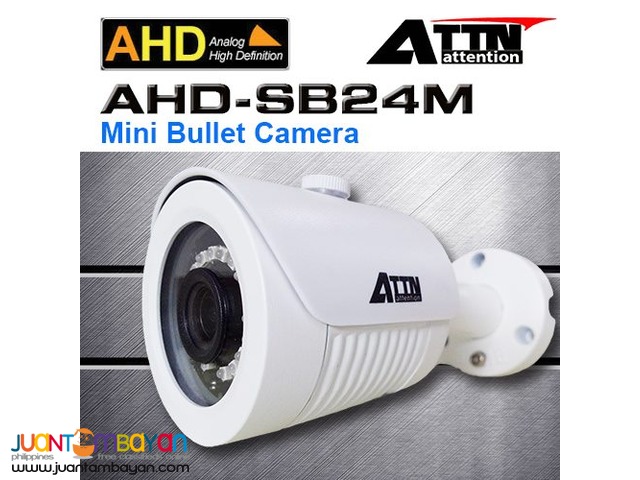 AHD-SB24M (2.4MegaPixel) Small Bullet Camera