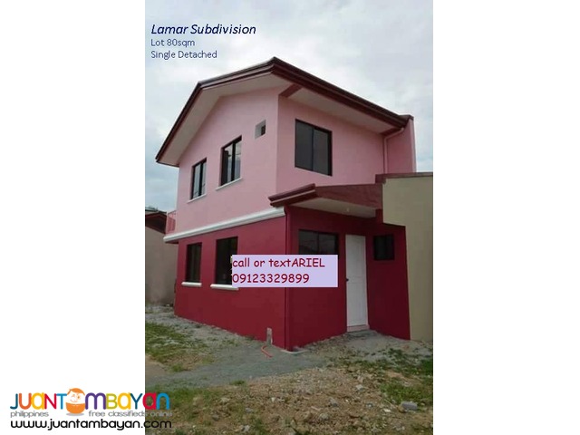Townhouse at LA MAR Subdivision ready for occupancy