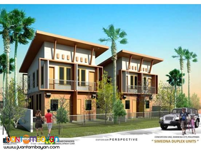 3bedroom Simeona Duplex Units in Marikina Reserve Now! 3bedroom Simeona Duplex Units in Marikina Reserve Now!