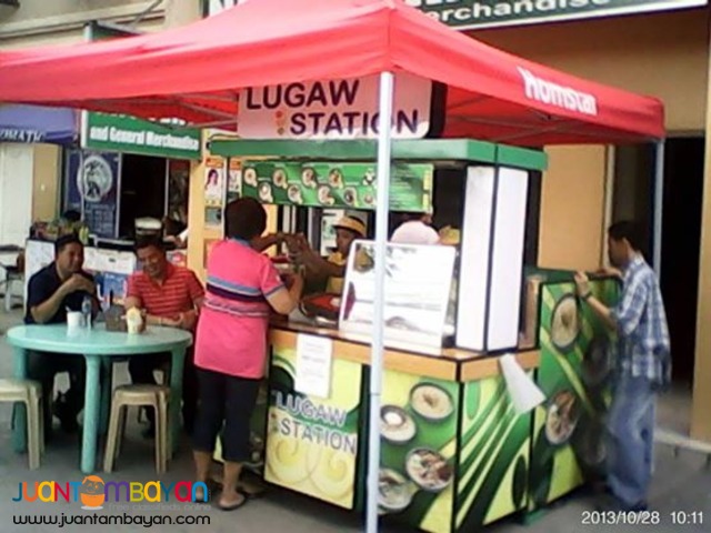 foodcart franchgising, lugaw station