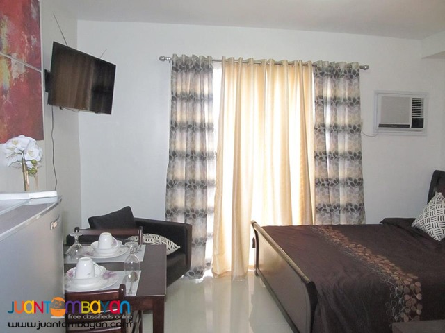Condo Studio Furnished For Rent at P18k monthly in Mabolo