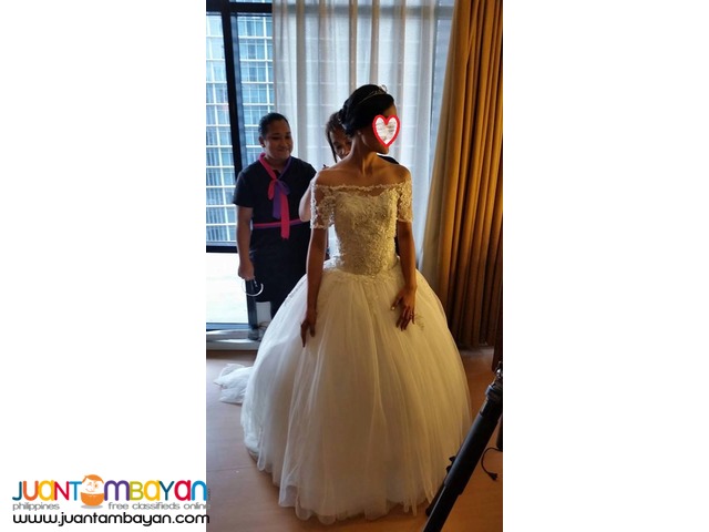 Affordable Elegant Wedding Ball Gown for RENT