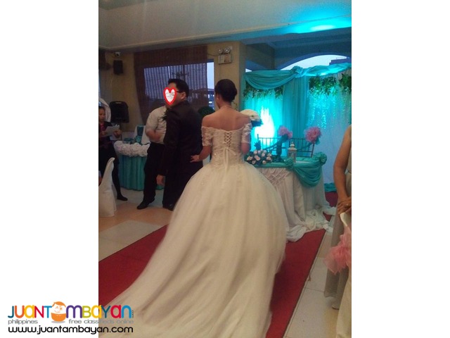 Affordable Elegant Wedding Ball Gown for RENT
