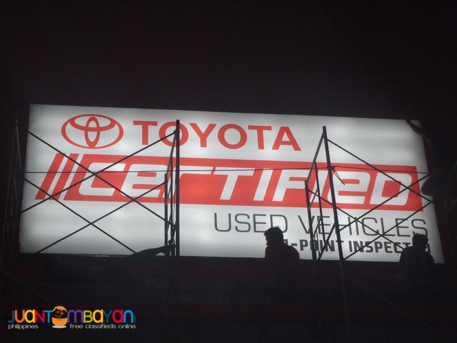 Signage Maker and Fabricator, Sticker, Tarpaulin and T-shirt Printing