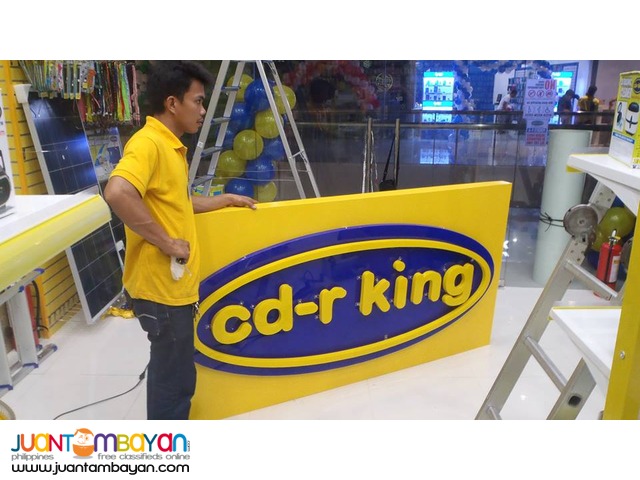 Signage Maker And Fabricator Sticker Tarpaulin And T Shirt