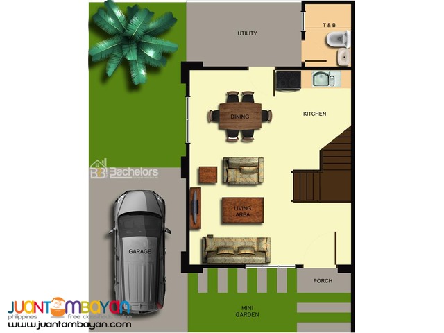 House Duplex  as low as P20,694k monthly amort in Minglanilla 