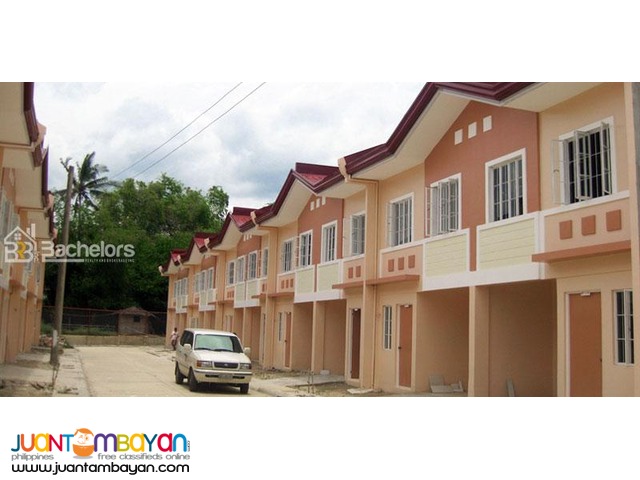 Townhouse 2-Storey as low as P9,384k monthly amort in Compostela Cebu