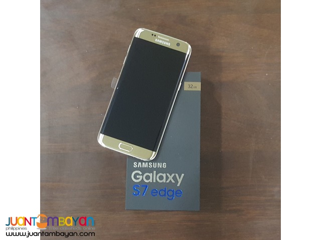 Samsung S7 Edge 32GB (Service Warranty) Gold/Black/Silver