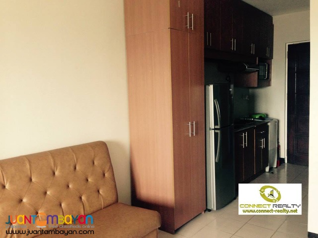 Fully Furnished Studio Unit in Persimmon FOR RENT 18K 