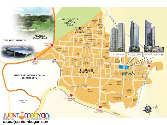 Megaworld Condos for Sale in Fort Bonifacio Global City Taguig Uptown