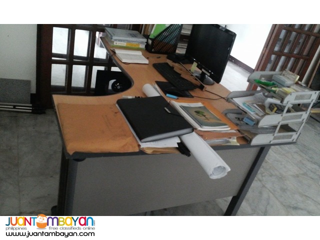 L-shape Office Table - 2months Used