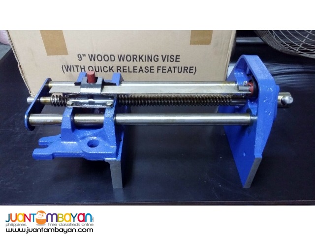 Woodworking Vise 9 inches with Quick Release Feature